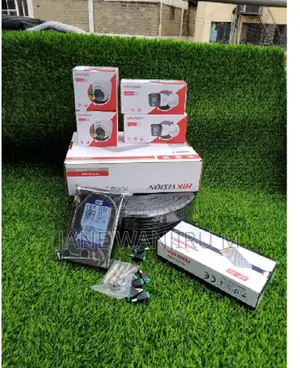 Hikvision 4 Camera 2MP Smart Hybrid CCTV Kit