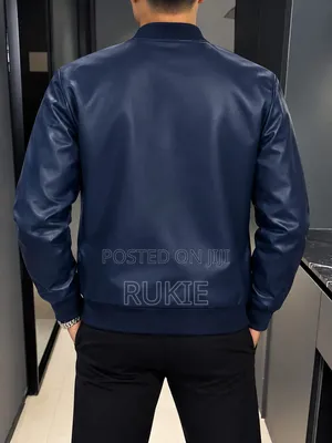Plain Leather Jackets for Men