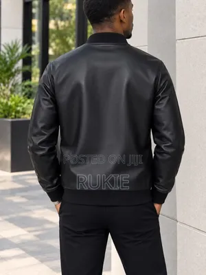 Plain Leather Jackets for Men