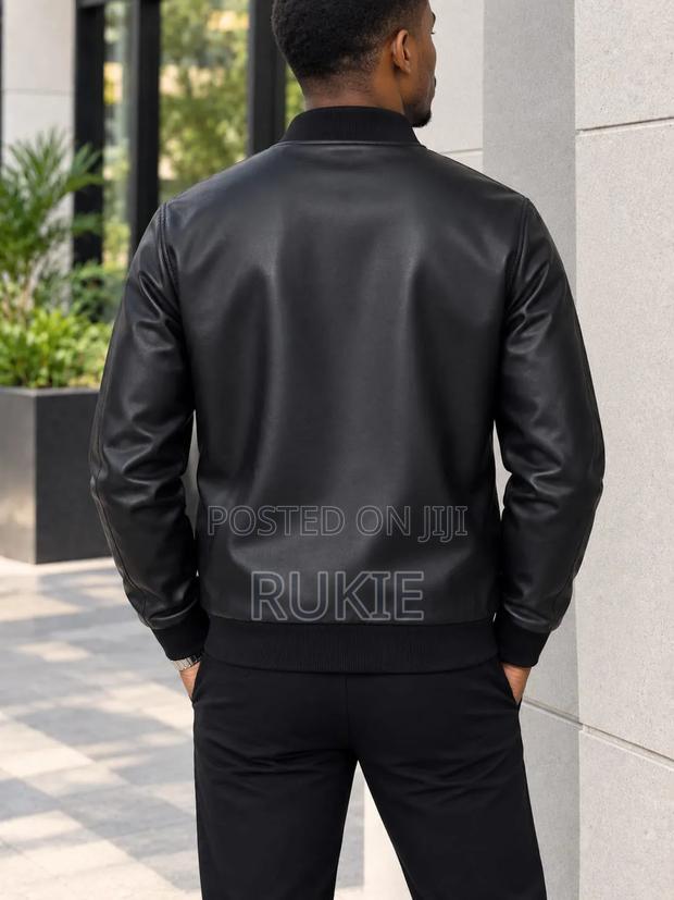 Plain Leather Jackets for Men - thumbnail 2