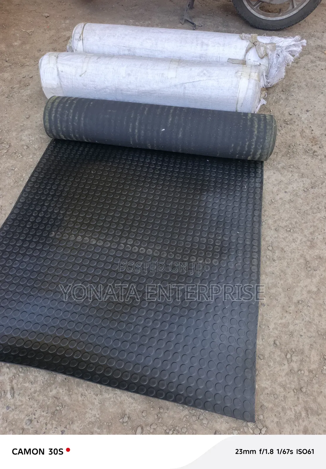 Coin Rubber Mat/Round Stud Rubber Mat 4mm