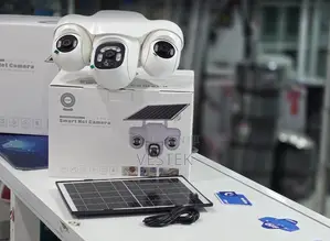 3LENS All Rotating PTZ 4G Triple Lens Solar Powered Outdoor Camera