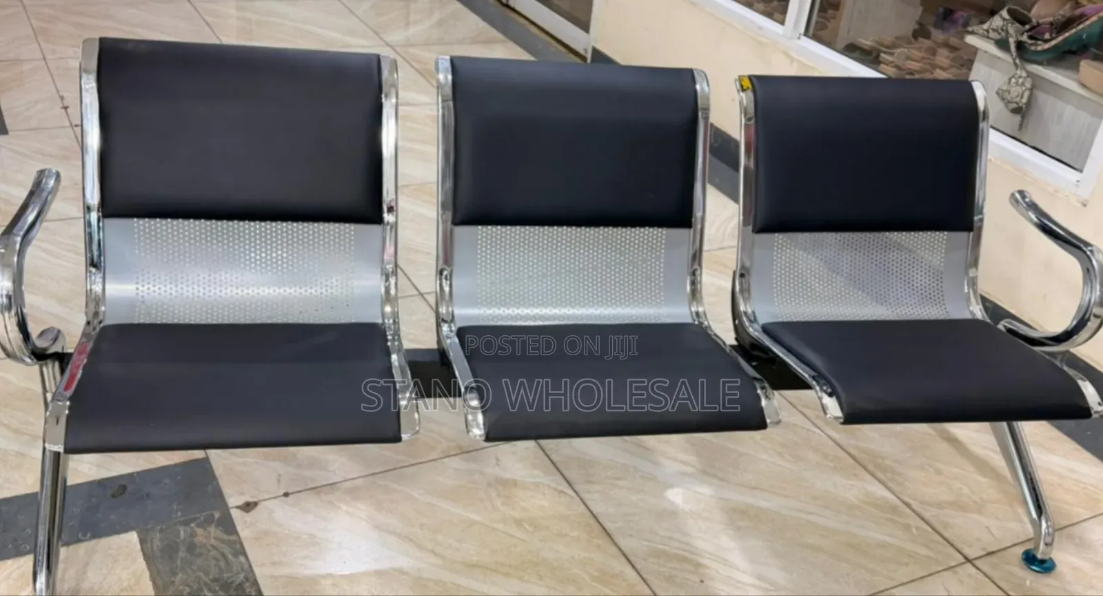 Padded Waiting Bench