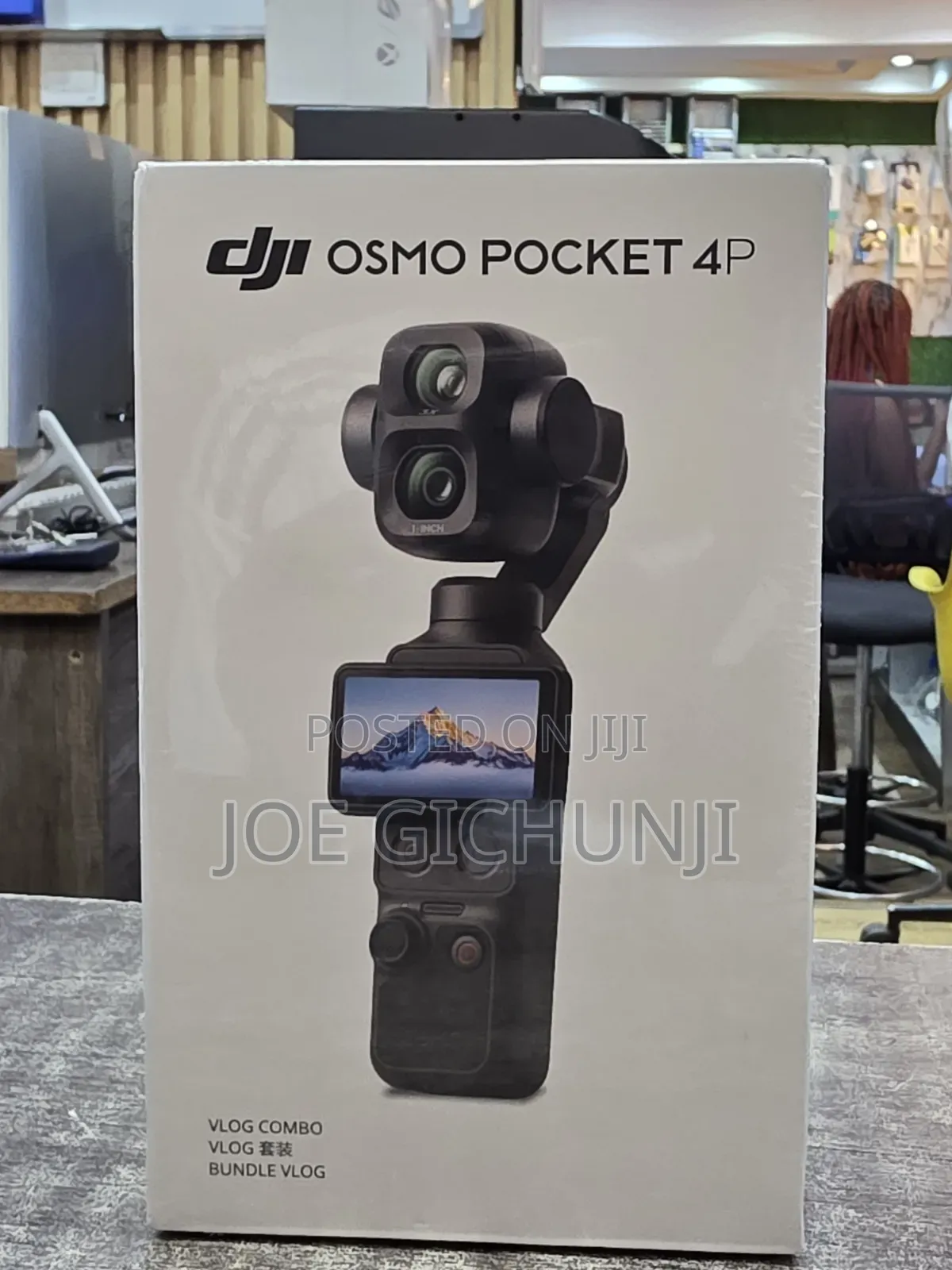 DJI Osmo Pocket 4P Vlog Combo Handheld Camera