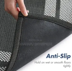 Non-Slip Entrance Doormat 50x80cm – Rubber Backed Door Mat
