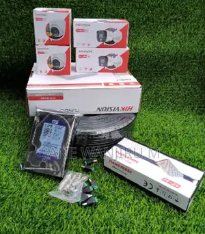 Hikvision 2MP 4 Camera HD Security CCTV System
