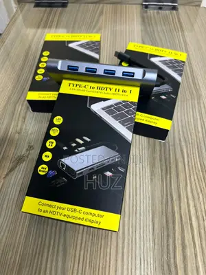 Type-C to HDTV 11 in 1 Macbook Multifunctional Adapter