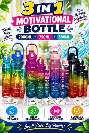 *3 in 1 Motivational Bottle* Je