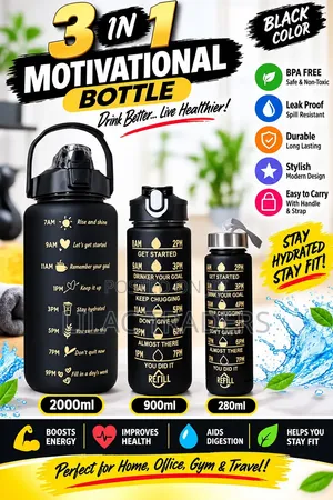 *3 in 1 Motivational Bottle* Je