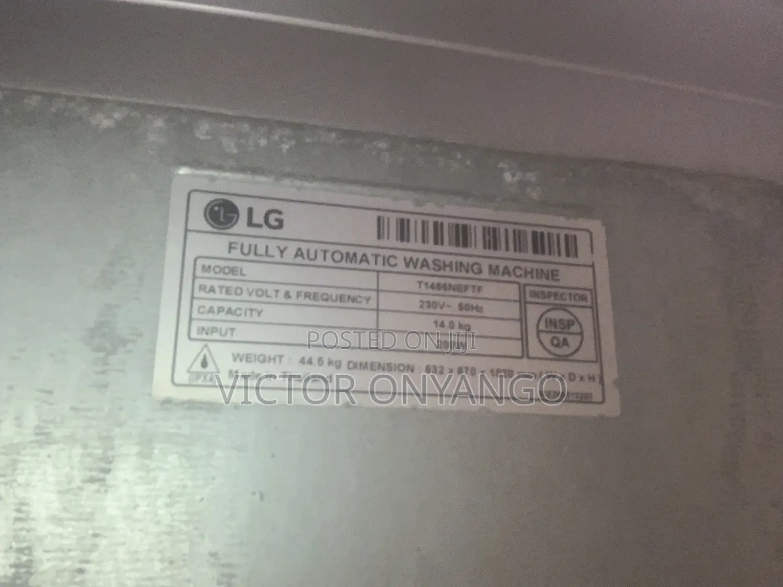 LG 14kg Washing Machine