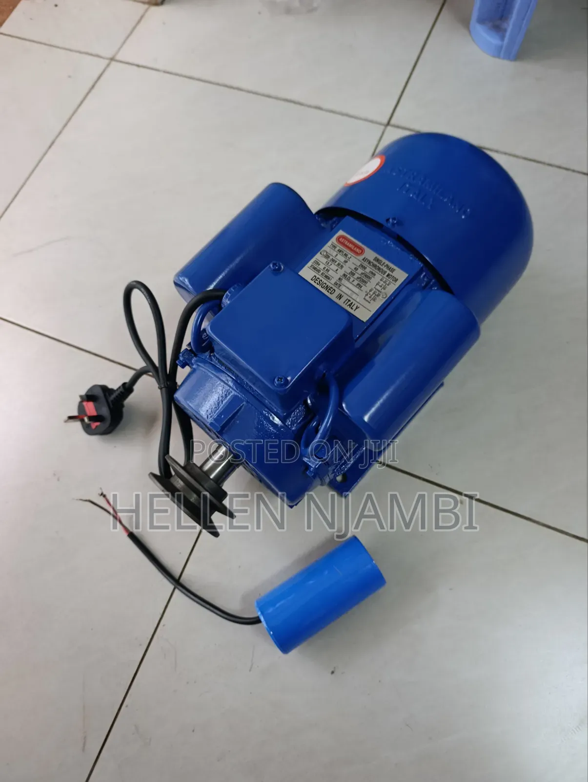 Astramilano 3hp Single Phase Motor