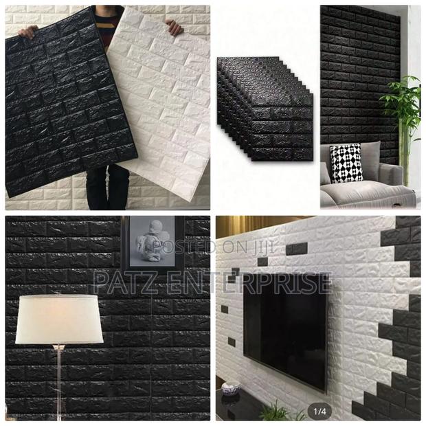 Foam With a 3d Brick Texture - thumbnail 2