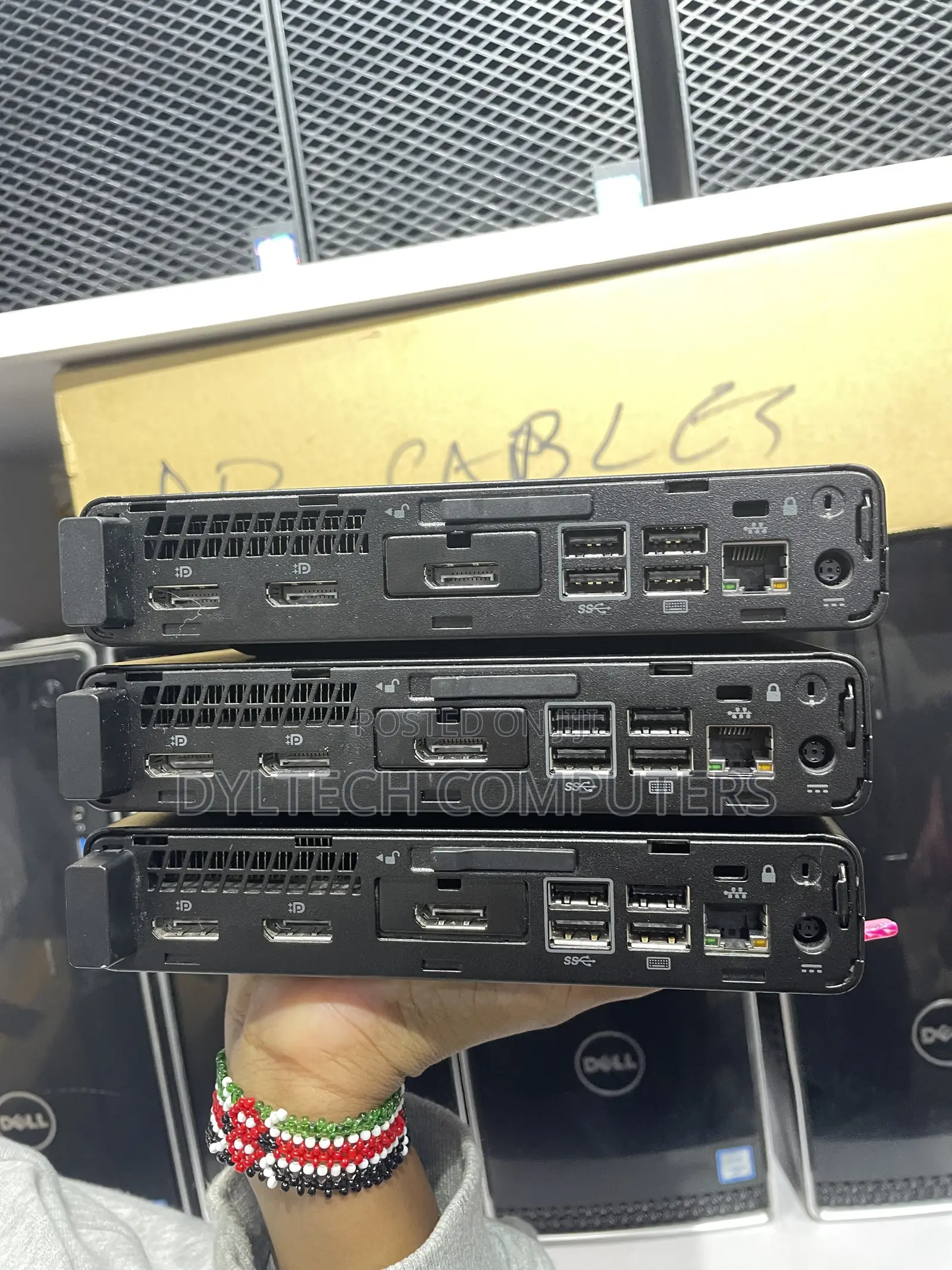 Desktop Computer HP EliteDesk 800 G3 8GB Intel Core i7 SSD 256GB