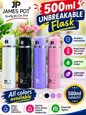 James Pot 500ml Flask Je