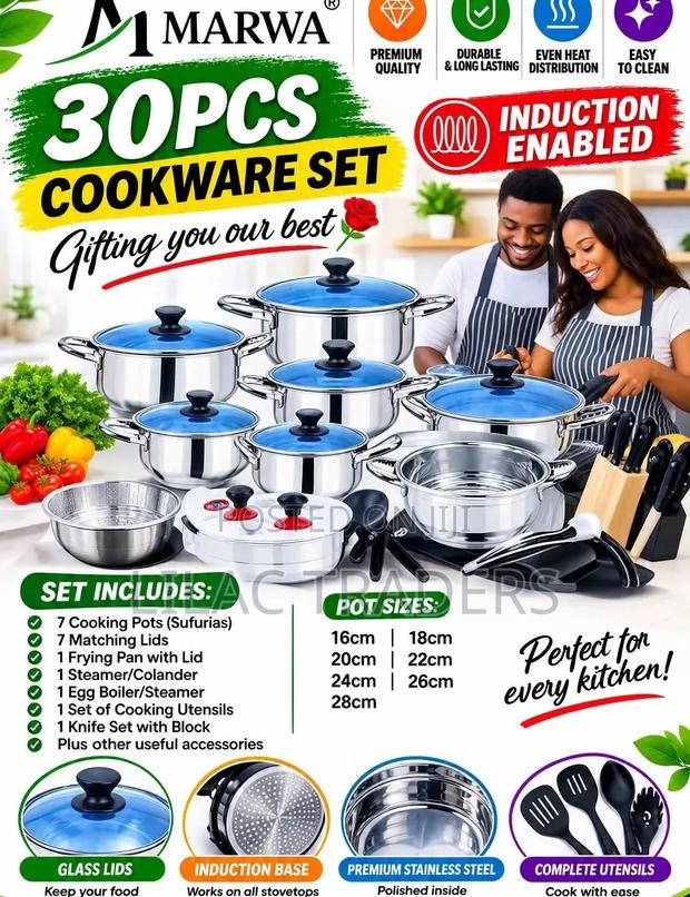Marwa 30pcs INDUCTION ENABLED - main view