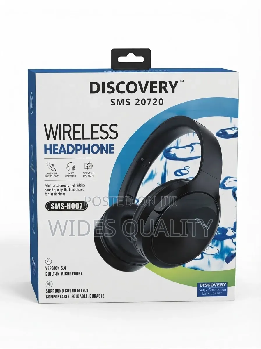 Discovery SMS 20720 Wireless Over-Ear Headphone