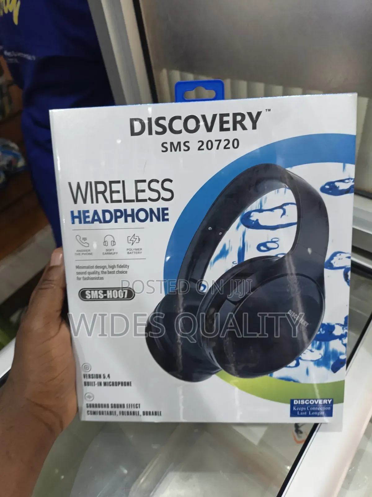 Discovery SMS 20720 Wireless Over-Ear Headphone