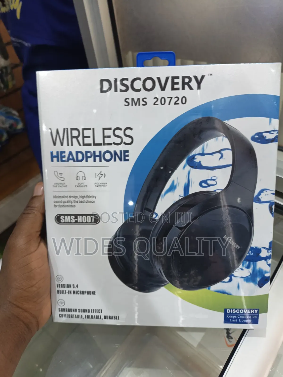 Discovery SMS 20720 Wireless Over-Ear Headphone