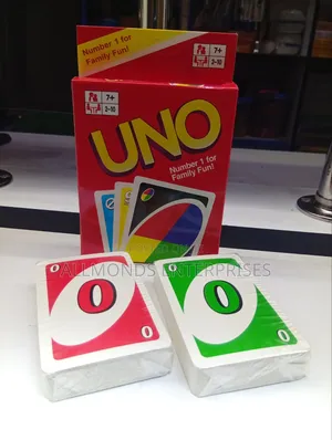 UNO Playing Card Game- Number 1 for Family Fun Age 7plus