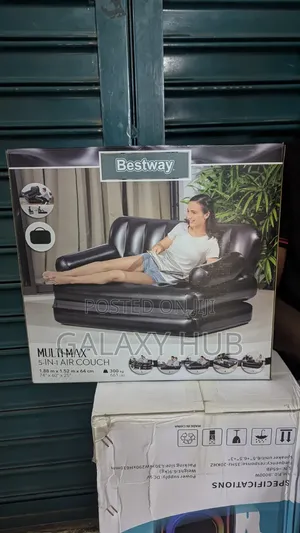 5-in-1 2-Seater Bestway Inflatable Pullout Sofa Plus Free Electripump