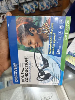 Discovery Bone Conduction Wireless Headphones (Model E9 Pro).