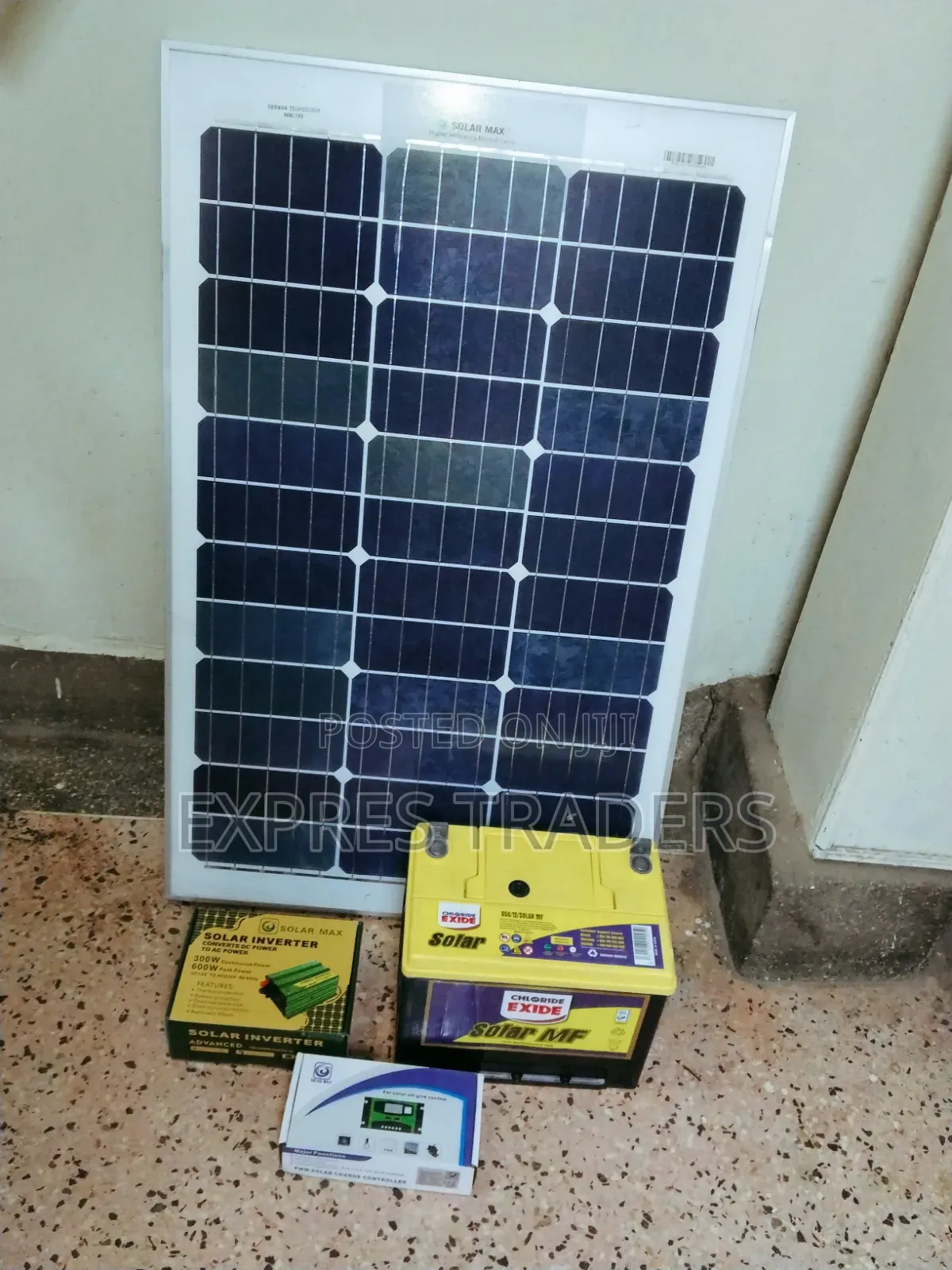 80 W Solar Panel With Accessories