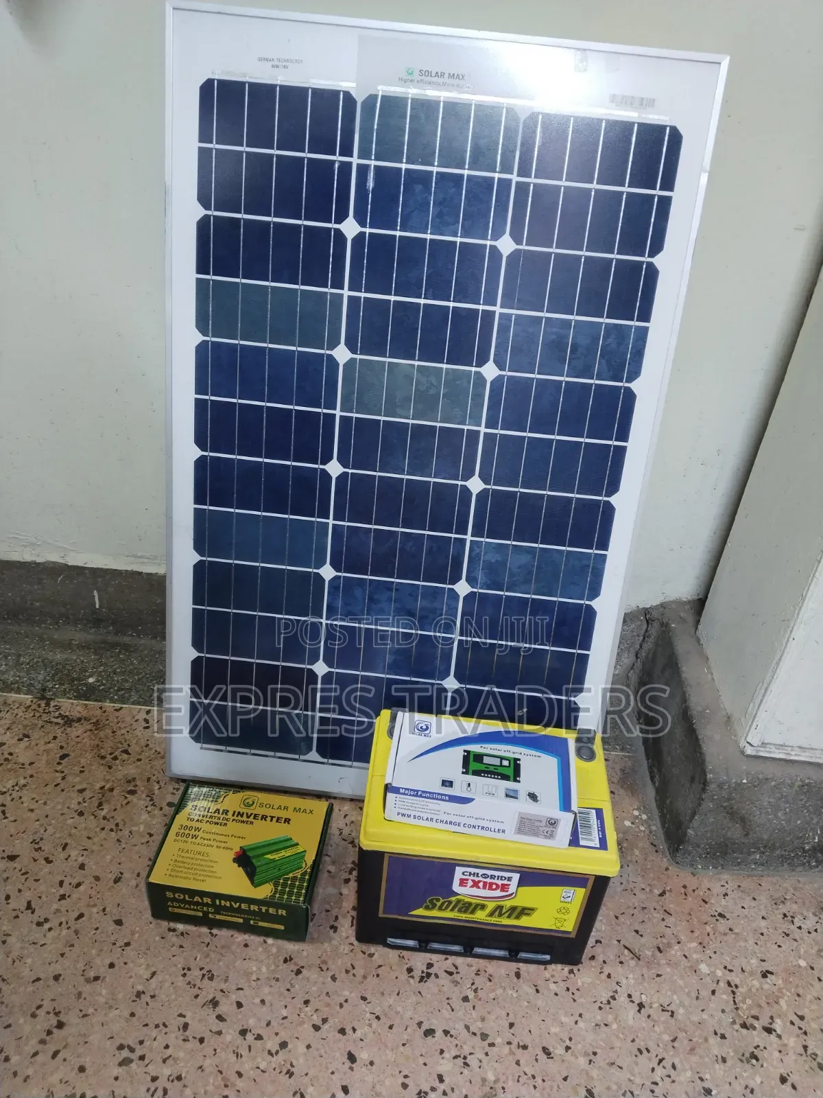 80 W Solar Panel With Accessories