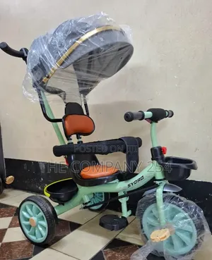 Musical Leather Tricycle With Protective Bar