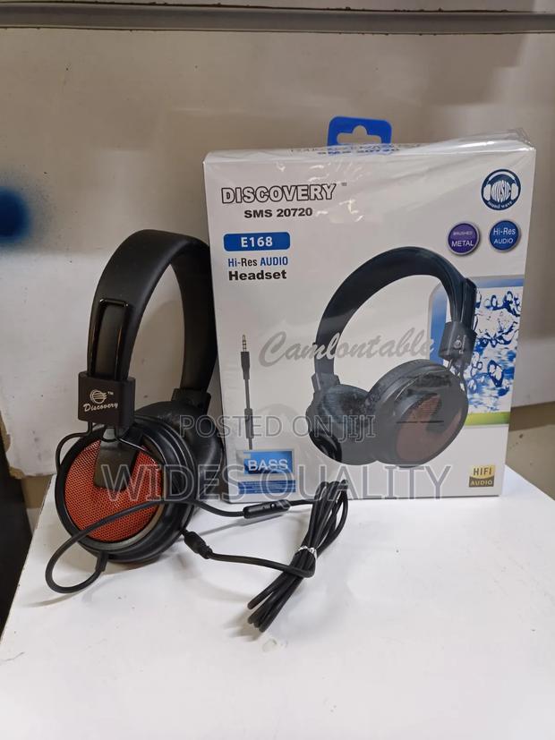 Discovery Wired Audio Headset SMS 20720 E168 Hi-Res,