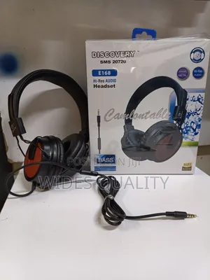 Discovery Wired Audio Headset SMS 20720 E168 Hi-Res,