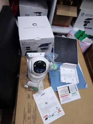 Advanced Ubox 6MP 4G Solar PTZ Security Camera