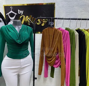 Cowl Neck Long Sleeve Top