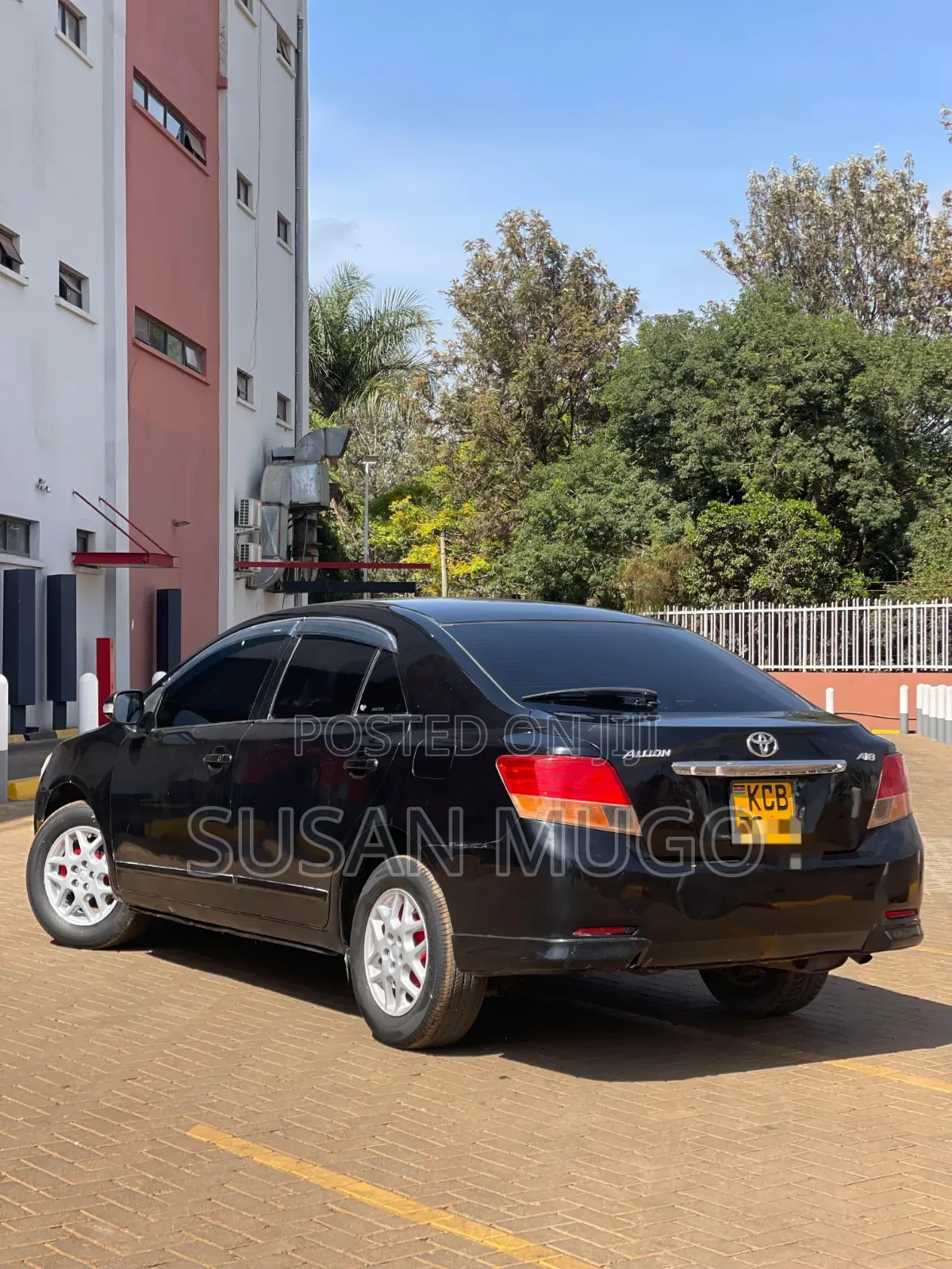 Toyota Allion 2008 Black