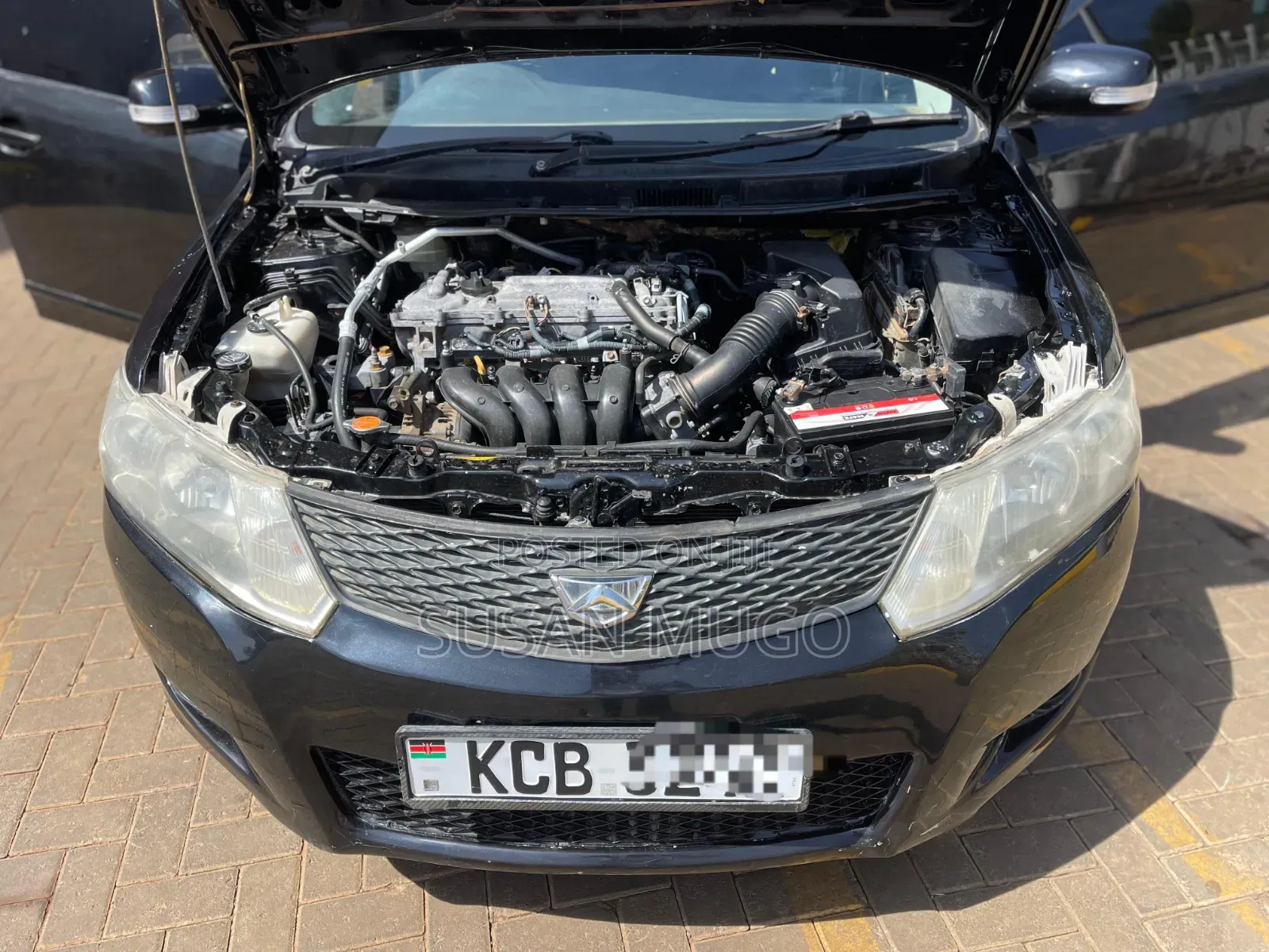 Toyota Allion 2008 Black