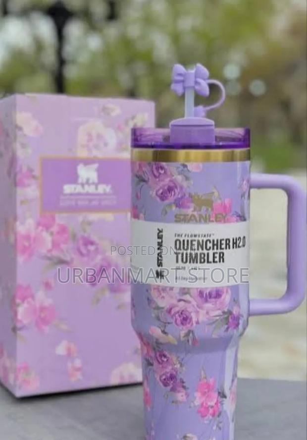 Floral Stanley Cup in Different Colours - thumbnail 2