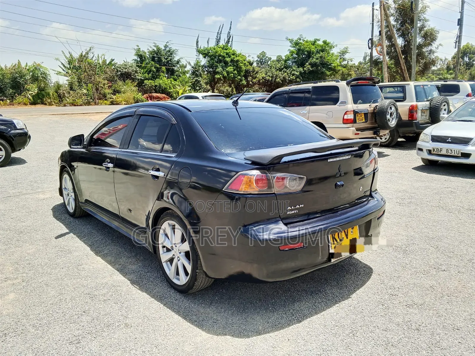 Mitsubishi Galant 2012 Black
