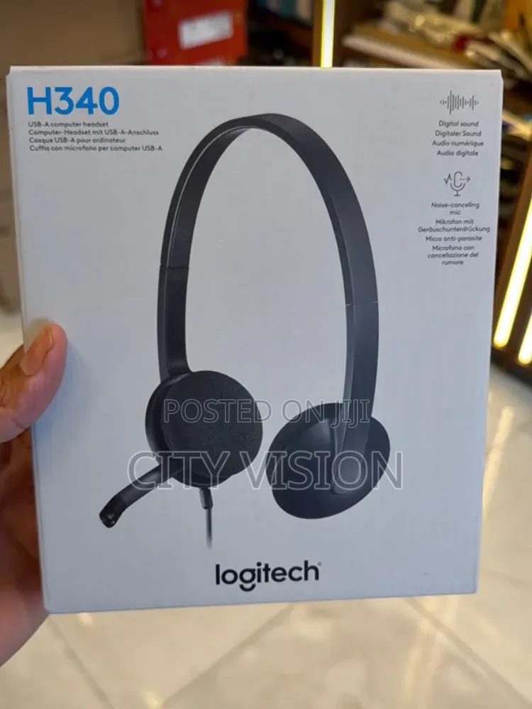 H340 Logitech Wired Headphones ^°~Available