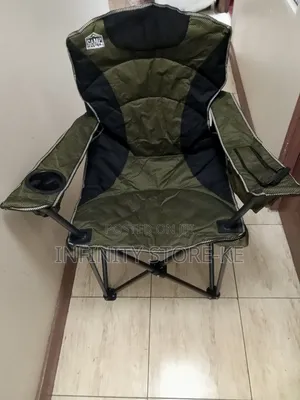 Outdoor Folding Chair With High Back Support