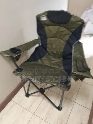 Outdoor Folding Chair With High Back Support