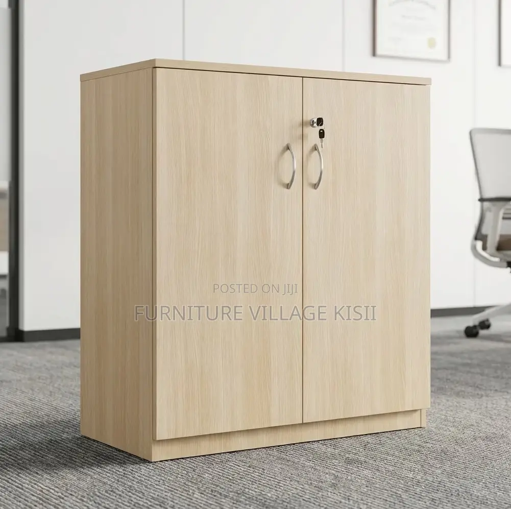 Wooden Office Credenza Cabinet