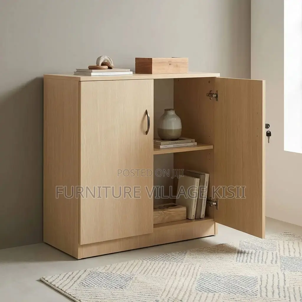 Wooden Office Credenza Cabinet