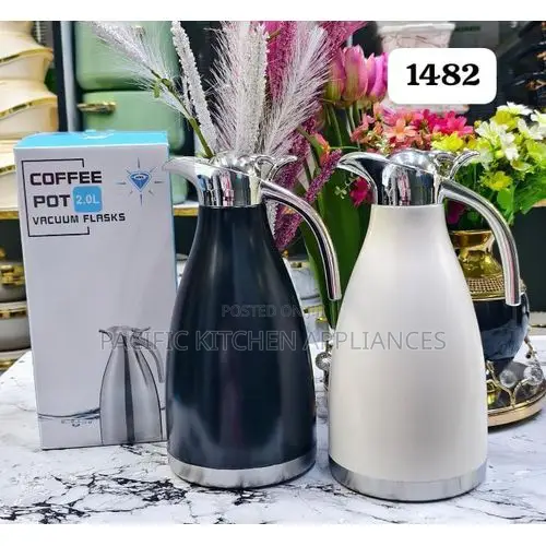 Vacuum Jug Thermal Coffee Carafe Insulated 2L,