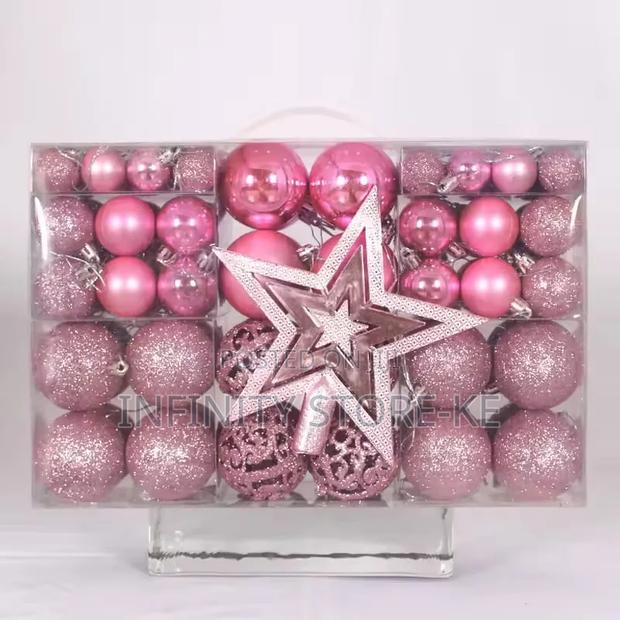 100 PCS Christmas Tree Decor Balls Set - main view