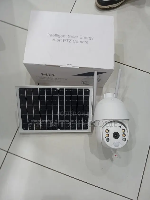 Wifi Ubox Solar Camera Powered PTZ 360° CCTV