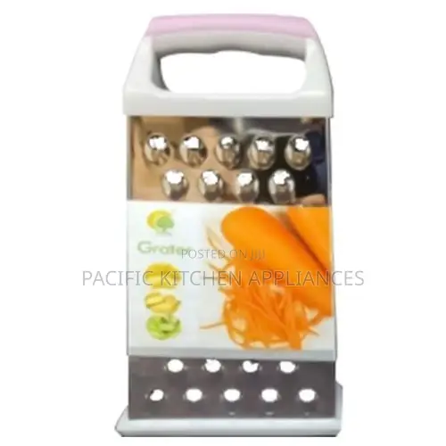 Grater Cube Stainless Steel 4 Sided Vegetable Grater