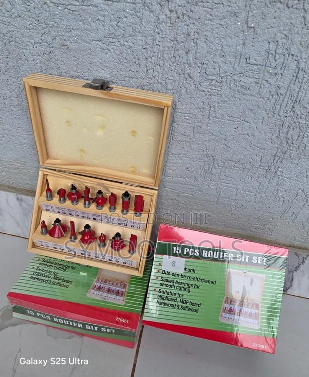 15-Piece Router Bit Set - main view