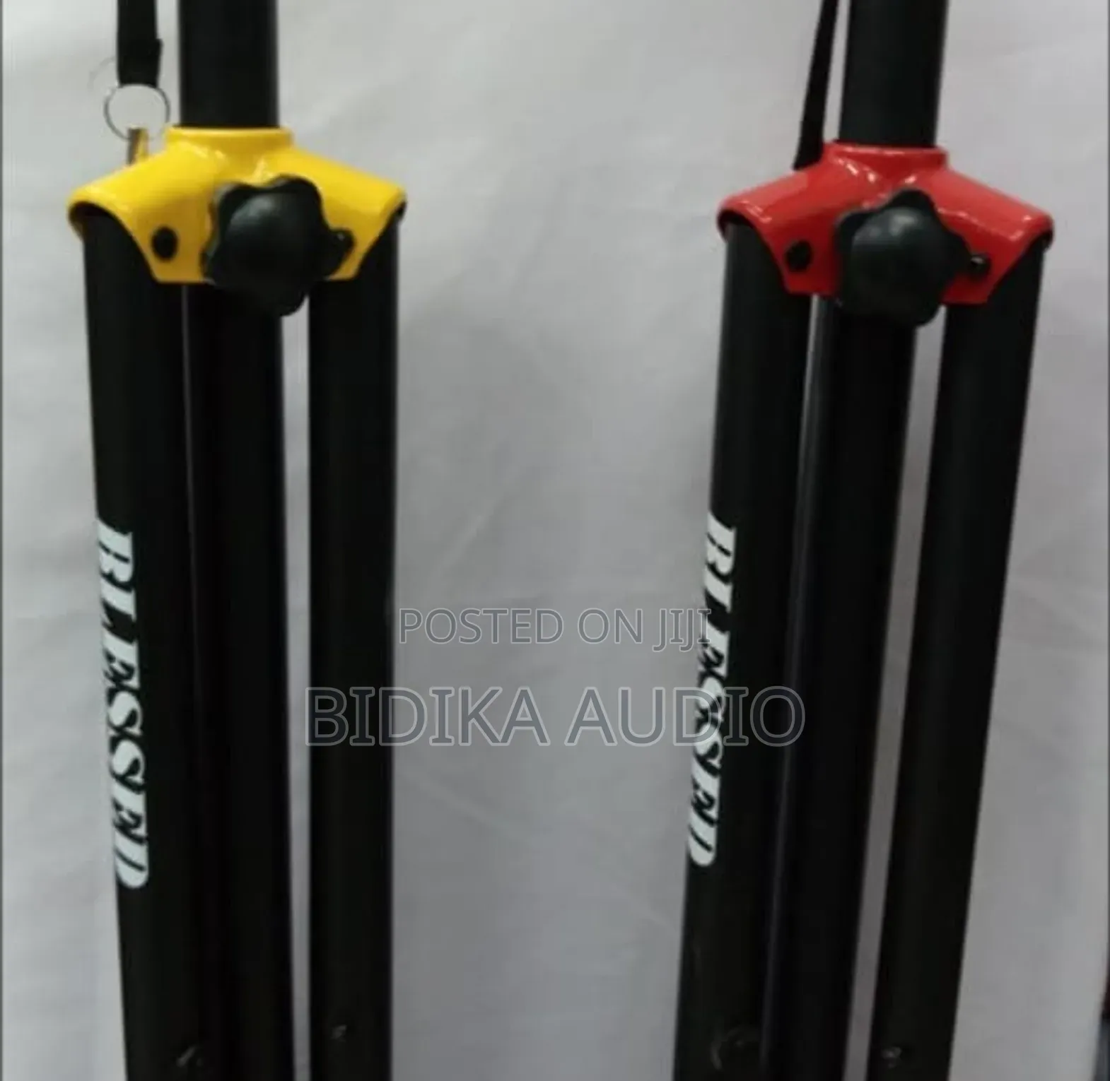 Coloured Microphone Stand. Tripod Speaker Stands