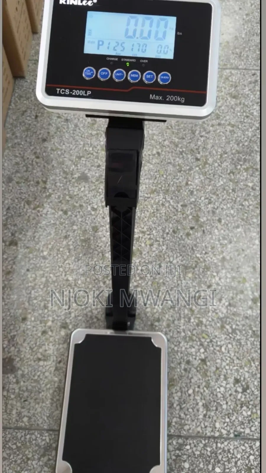 Digital Height and Weight Scale With BMI