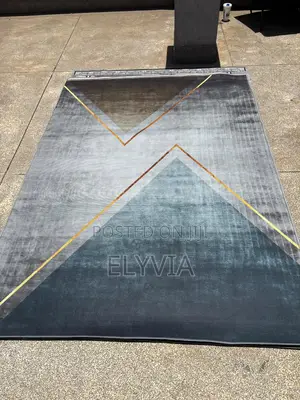 Modern 3D Geometric Carpet
