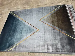 Modern 3D Geometric Carpet